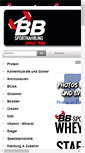 Mobile Screenshot of bb-sportnahrung.de